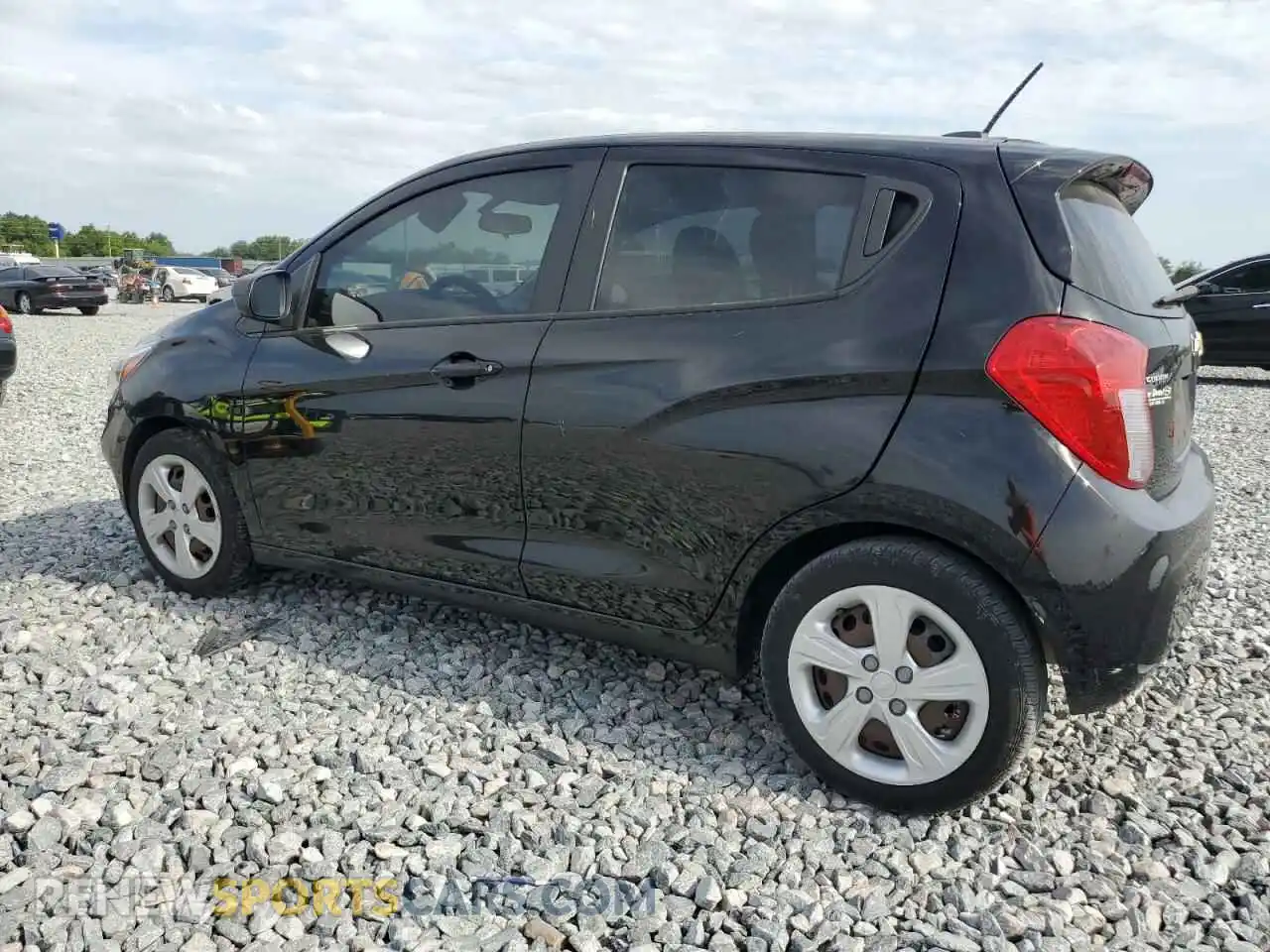 2 fotografías del automóvil dañado KL8CB6SA0NC030758 CHEVROLET SPARK 2022