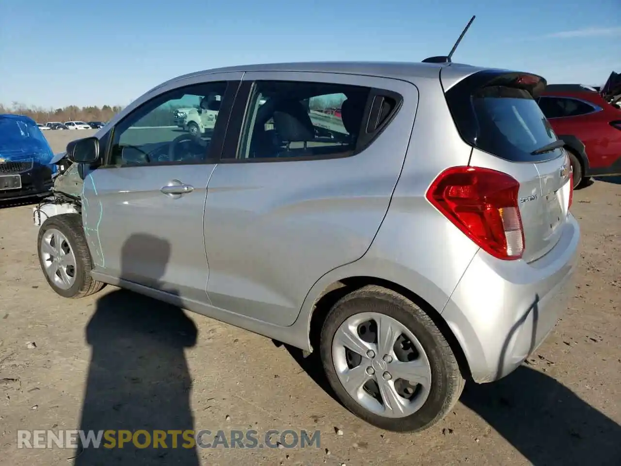 2 Photograph of a damaged car KL8CB6SAXNC025809 CHEVROLET SPARK 2022