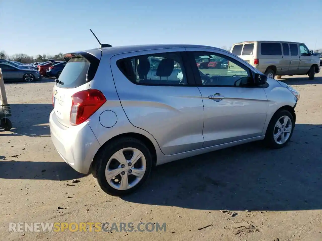 3 Photograph of a damaged car KL8CB6SAXNC025809 CHEVROLET SPARK 2022
