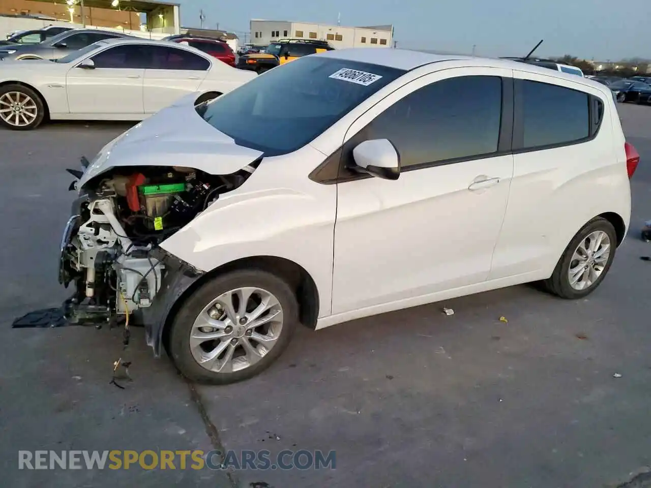 1 Photograph of a damaged car KL8CD6SA1NC005667 CHEVROLET SPARK 2022