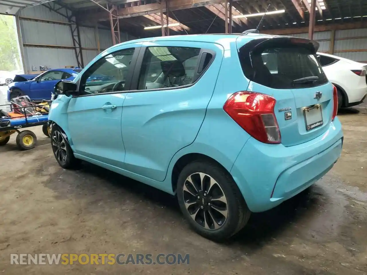 2 Photograph of a damaged car KL8CD6SA3NC005895 CHEVROLET SPARK 2022