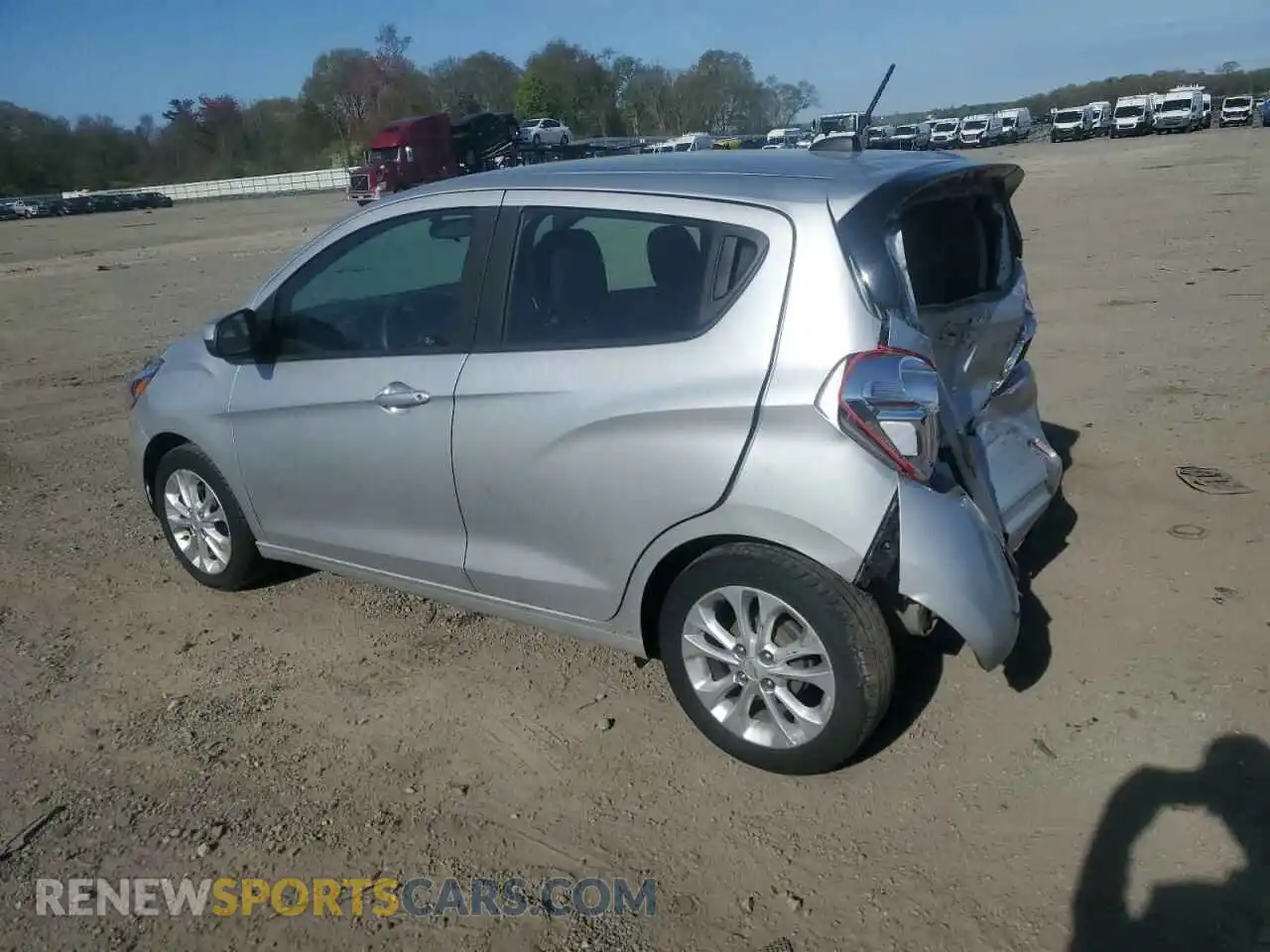 2 Photograph of a damaged car KL8CD6SA3NC018551 CHEVROLET SPARK 2022