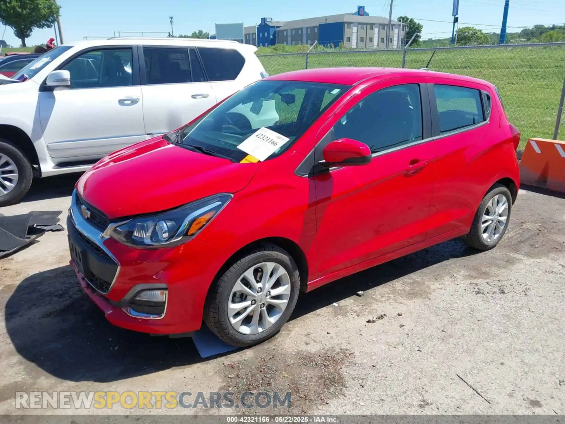 2 Photograph of a damaged car KL8CD6SA5NC033262 CHEVROLET SPARK 2022