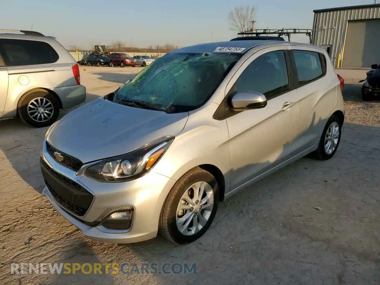 1 Photograph of a damaged car KL8CD6SA6NC017393 CHEVROLET SPARK 2022