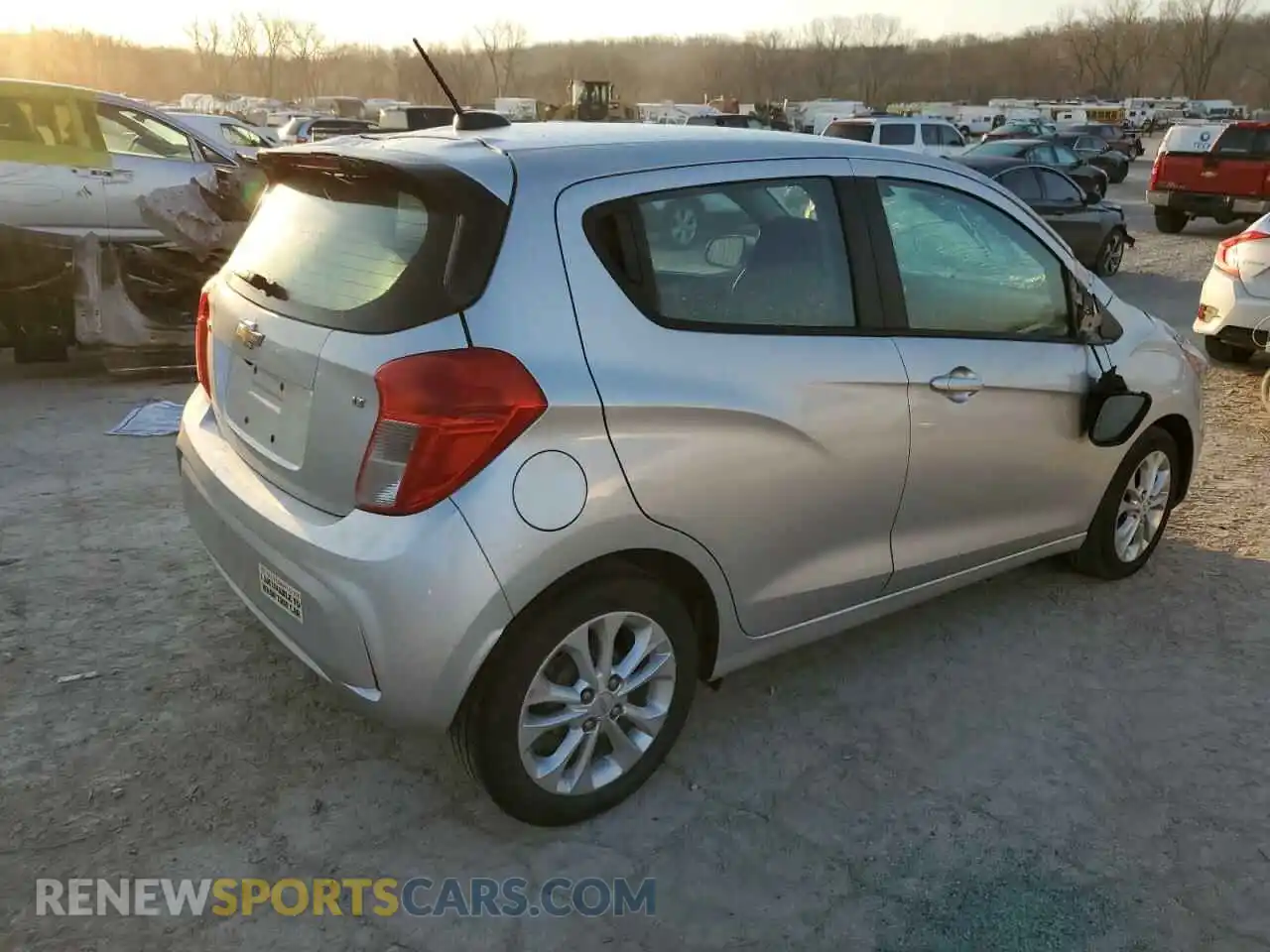 3 Photograph of a damaged car KL8CD6SA6NC017393 CHEVROLET SPARK 2022