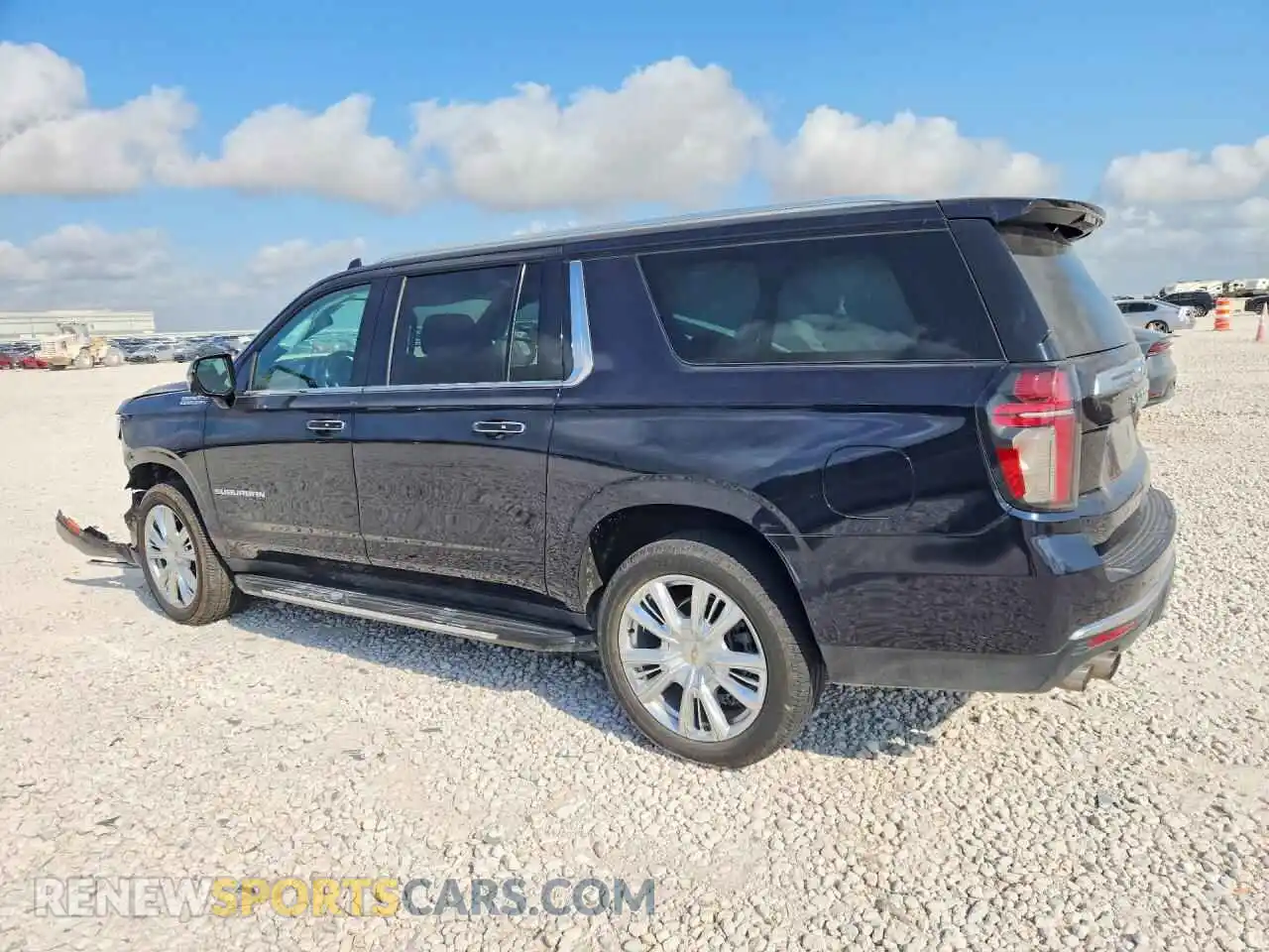 2 Photograph of a damaged car 1GNSCGKL8MR100288 CHEVROLET SUBURBAN 2021