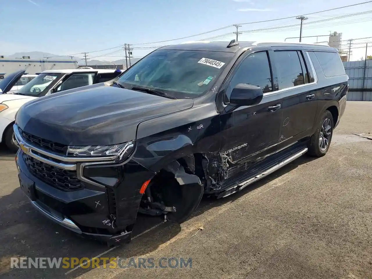 1 fotografías del automóvil dañado 1GNSCBKDXPR109929 CHEVROLET SUBURBAN 2023