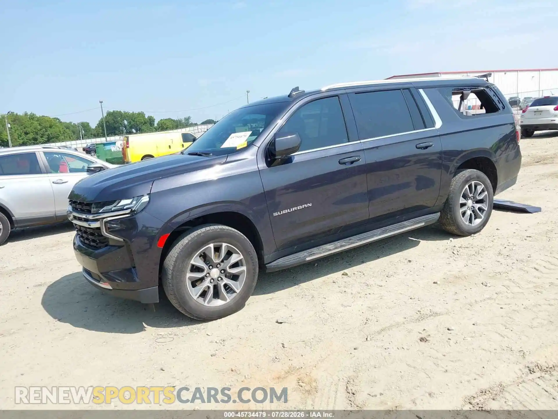 2 Photograph of a damaged car 1GNSCBKDXPR115844 CHEVROLET SUBURBAN 2023