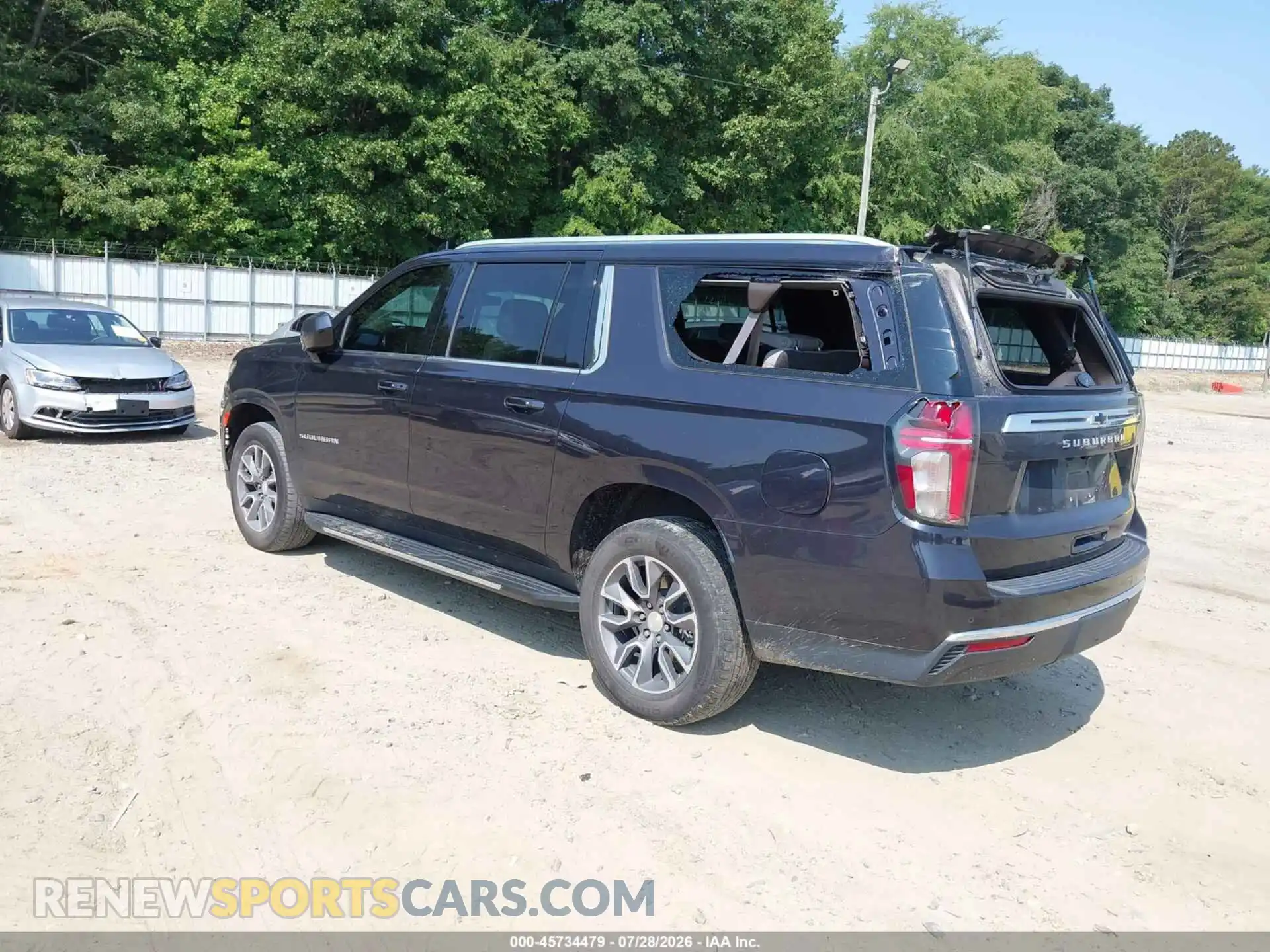 3 Photograph of a damaged car 1GNSCBKDXPR115844 CHEVROLET SUBURBAN 2023