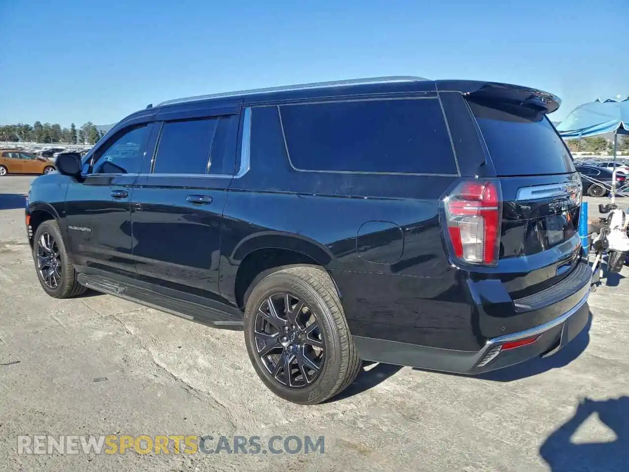 2 Photograph of a damaged car 1GNSCBKDXPR429235 CHEVROLET SUBURBAN 2023