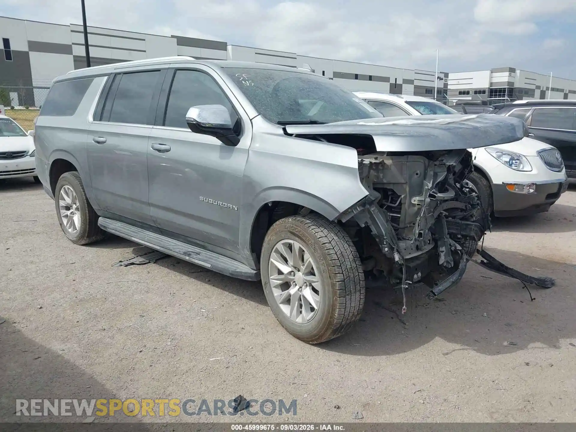 1 Photograph of a damaged car 1GNSCFKD1PR164602 CHEVROLET SUBURBAN 2023