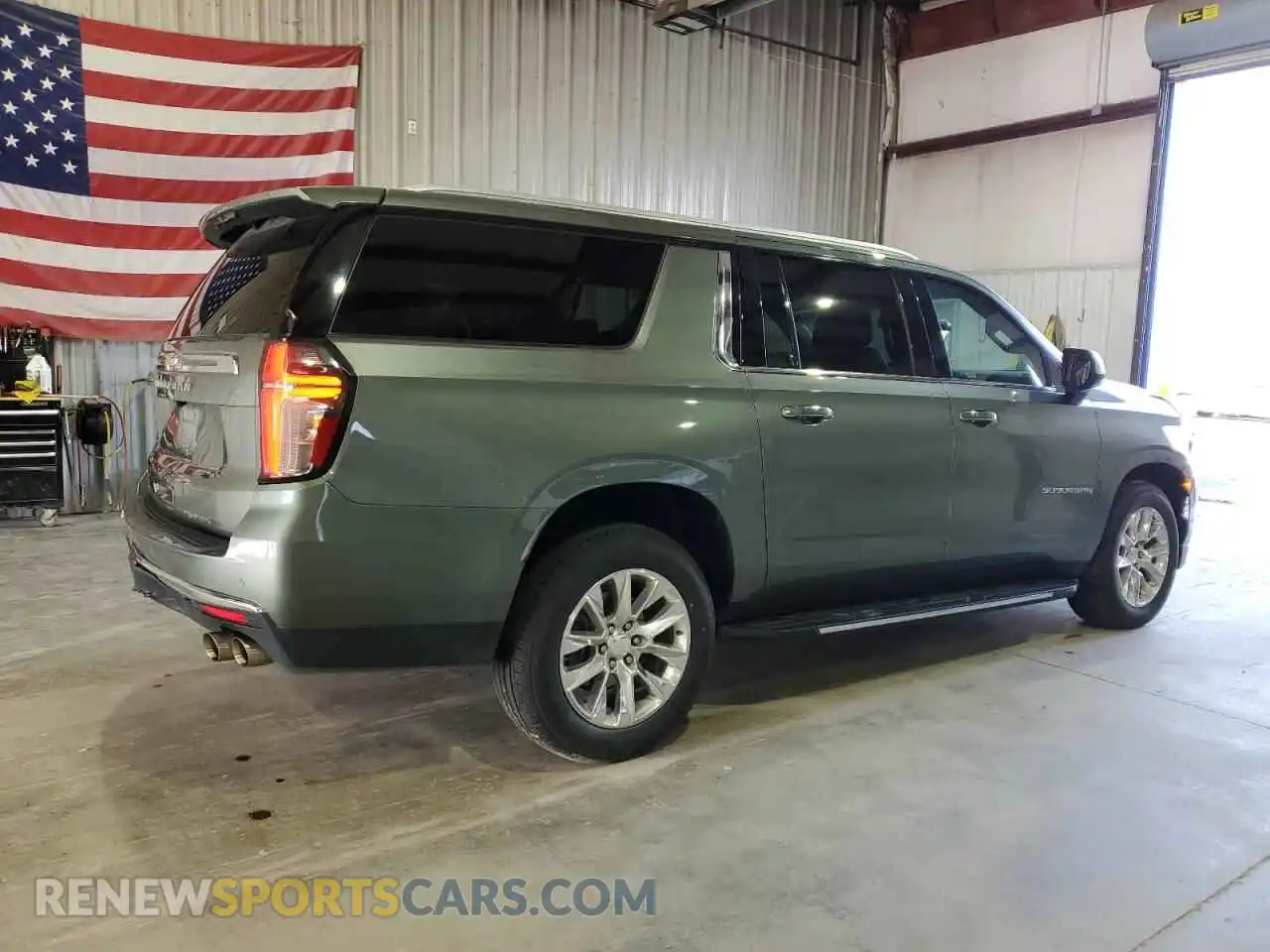 3 Photograph of a damaged car 1GNSCFKD1PR363987 CHEVROLET SUBURBAN 2023
