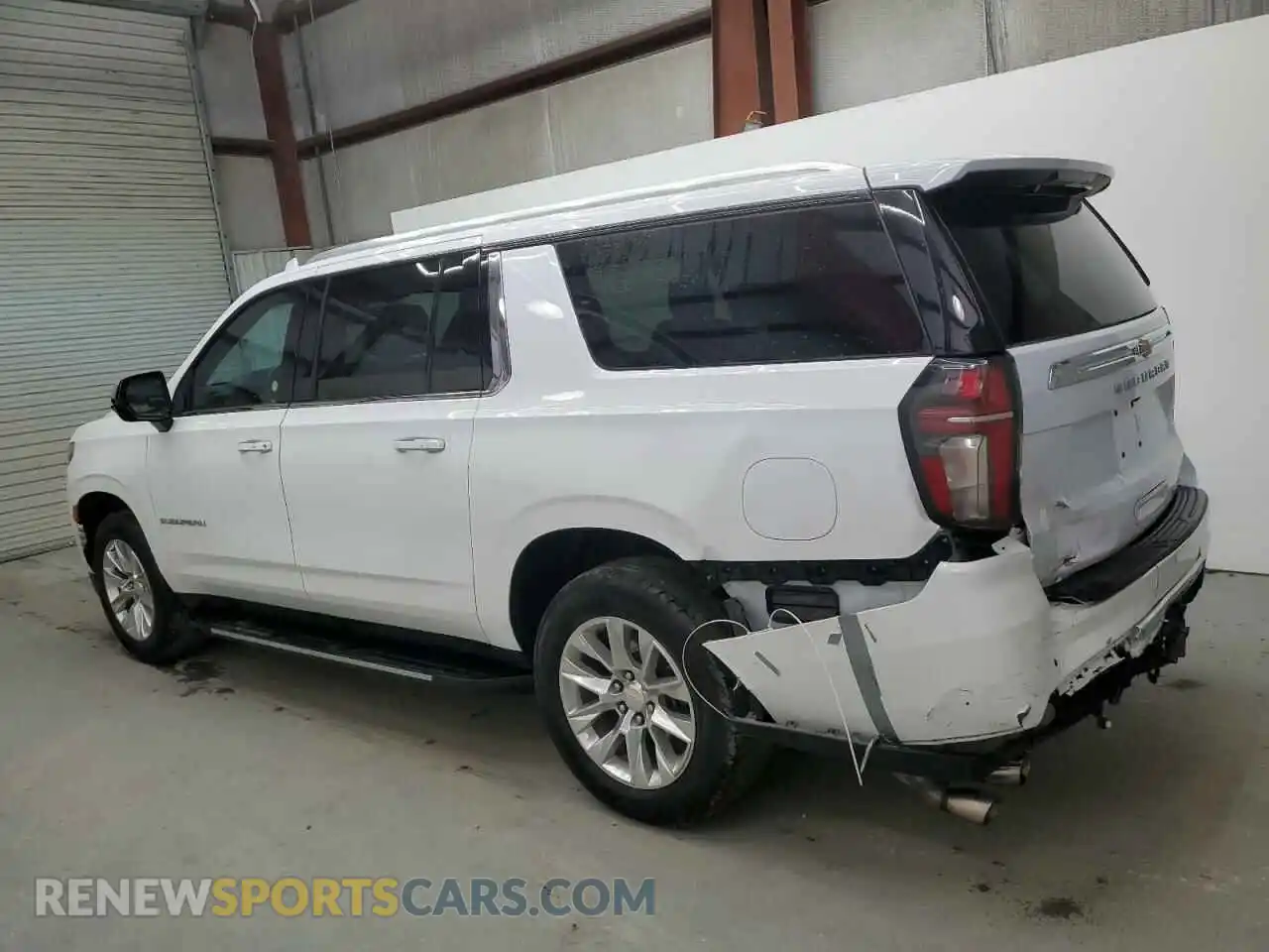 2 Photograph of a damaged car 1GNSCFKD1PR477696 CHEVROLET SUBURBAN 2023