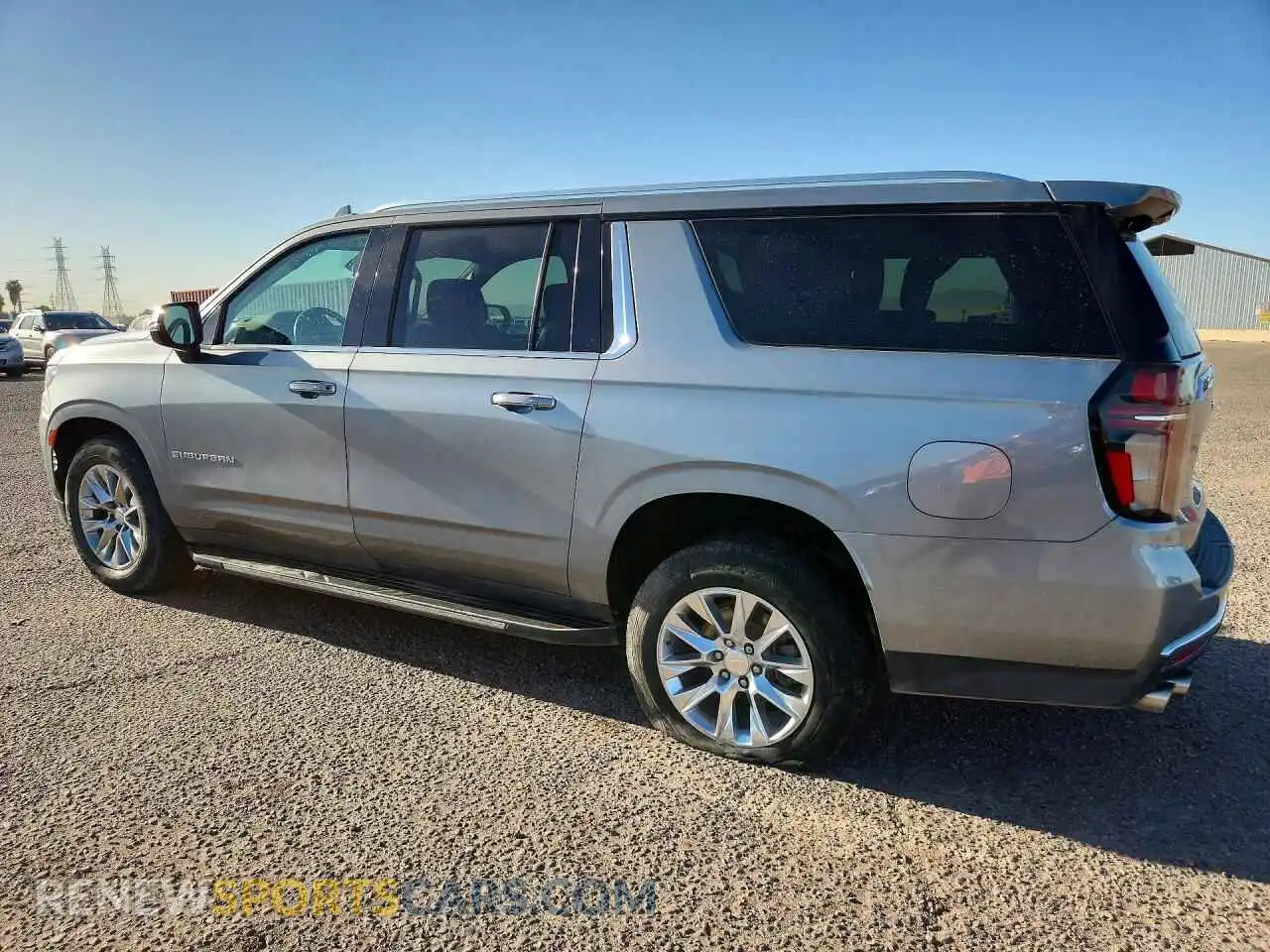 2 Фотография поврежденного автомобиля 1GNSCFKD2PR181893 CHEVROLET SUBURBAN 2023
