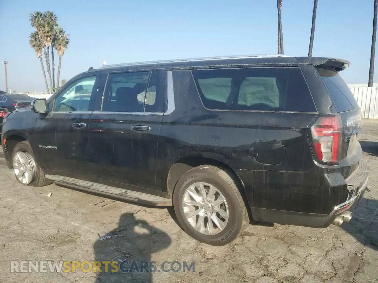 2 Photograph of a damaged car 1GNSCFKD2PR365313 CHEVROLET SUBURBAN 2023