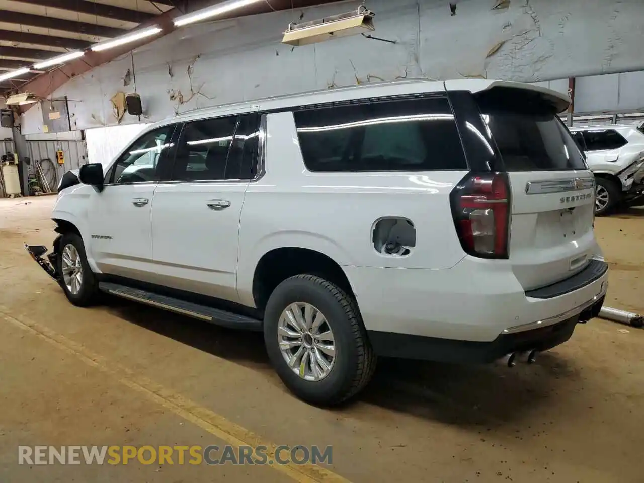2 Photograph of a damaged car 1GNSCFKD2PR516148 CHEVROLET SUBURBAN 2023