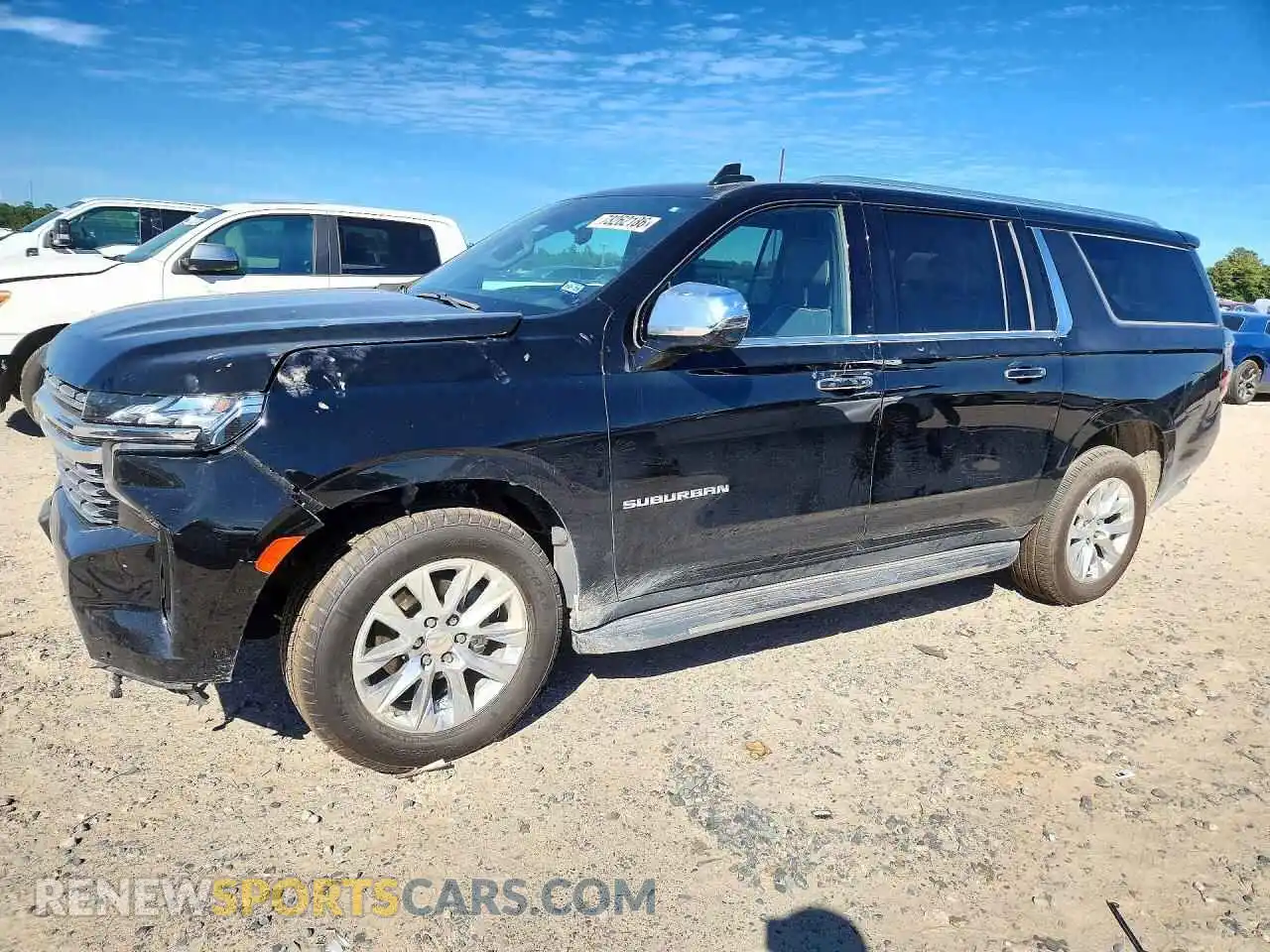 1 Photograph of a damaged car 1GNSCFKD3PR116325 CHEVROLET SUBURBAN 2023