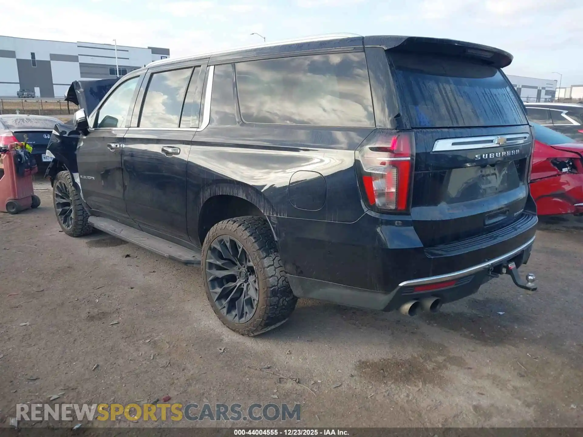 3 Photograph of a damaged car 1GNSCFKD3PR298446 CHEVROLET SUBURBAN 2023