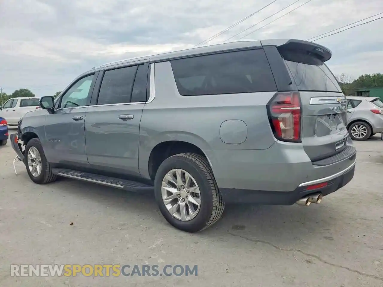 2 Photograph of a damaged car 1GNSCFKD4PR300379 CHEVROLET SUBURBAN 2023