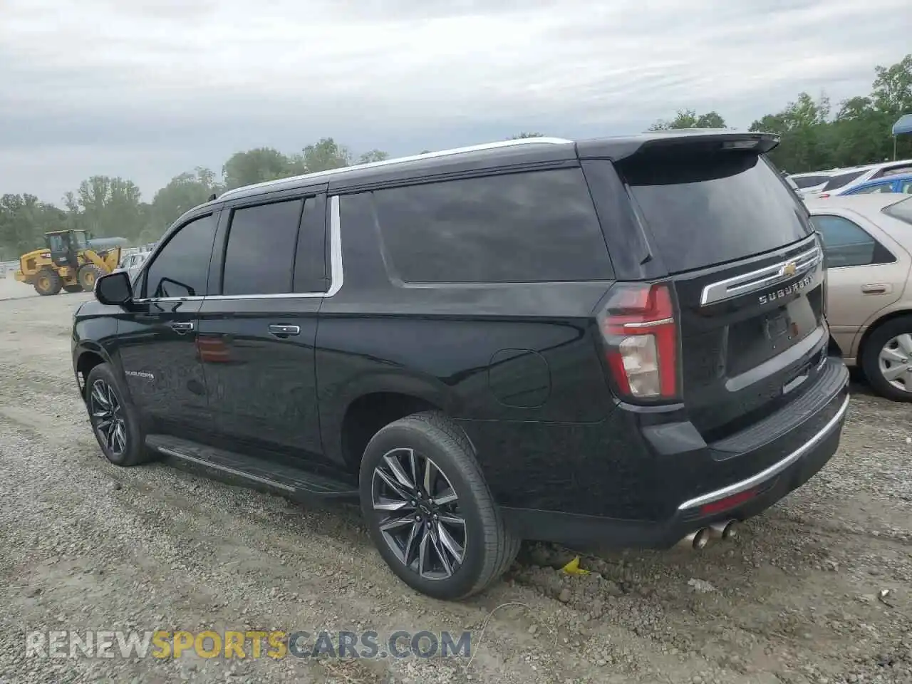 2 Photograph of a damaged car 1GNSCFKD4PR467132 CHEVROLET SUBURBAN 2023