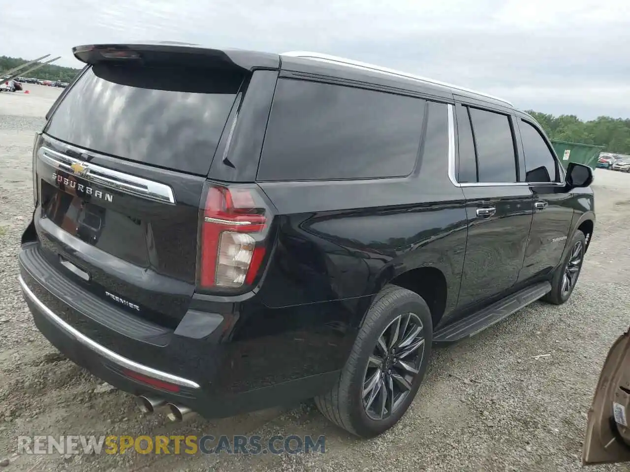 3 Photograph of a damaged car 1GNSCFKD4PR467132 CHEVROLET SUBURBAN 2023