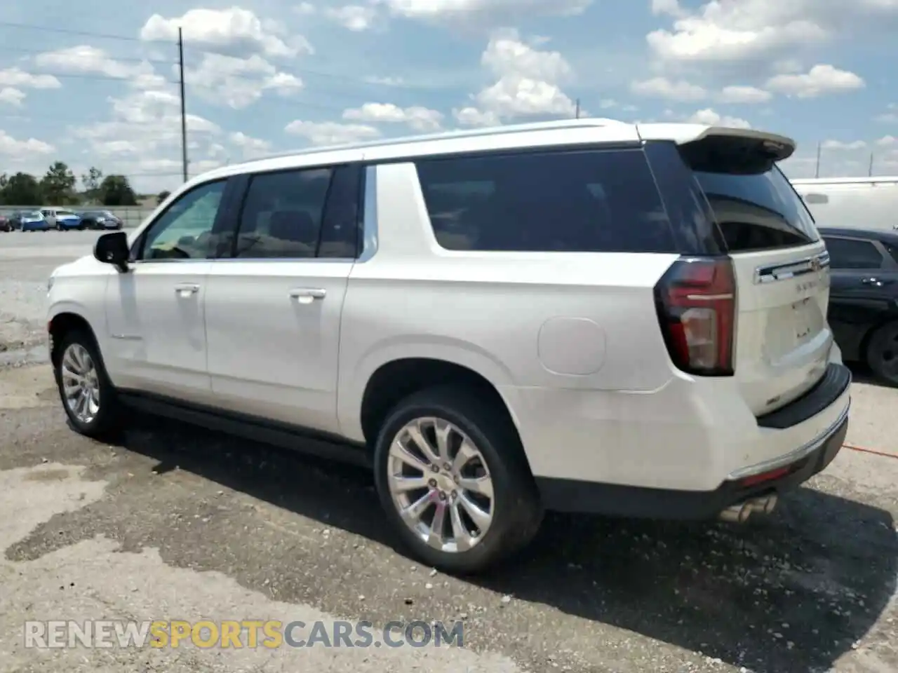 2 Photograph of a damaged car 1GNSCFKD7PR205475 CHEVROLET SUBURBAN 2023