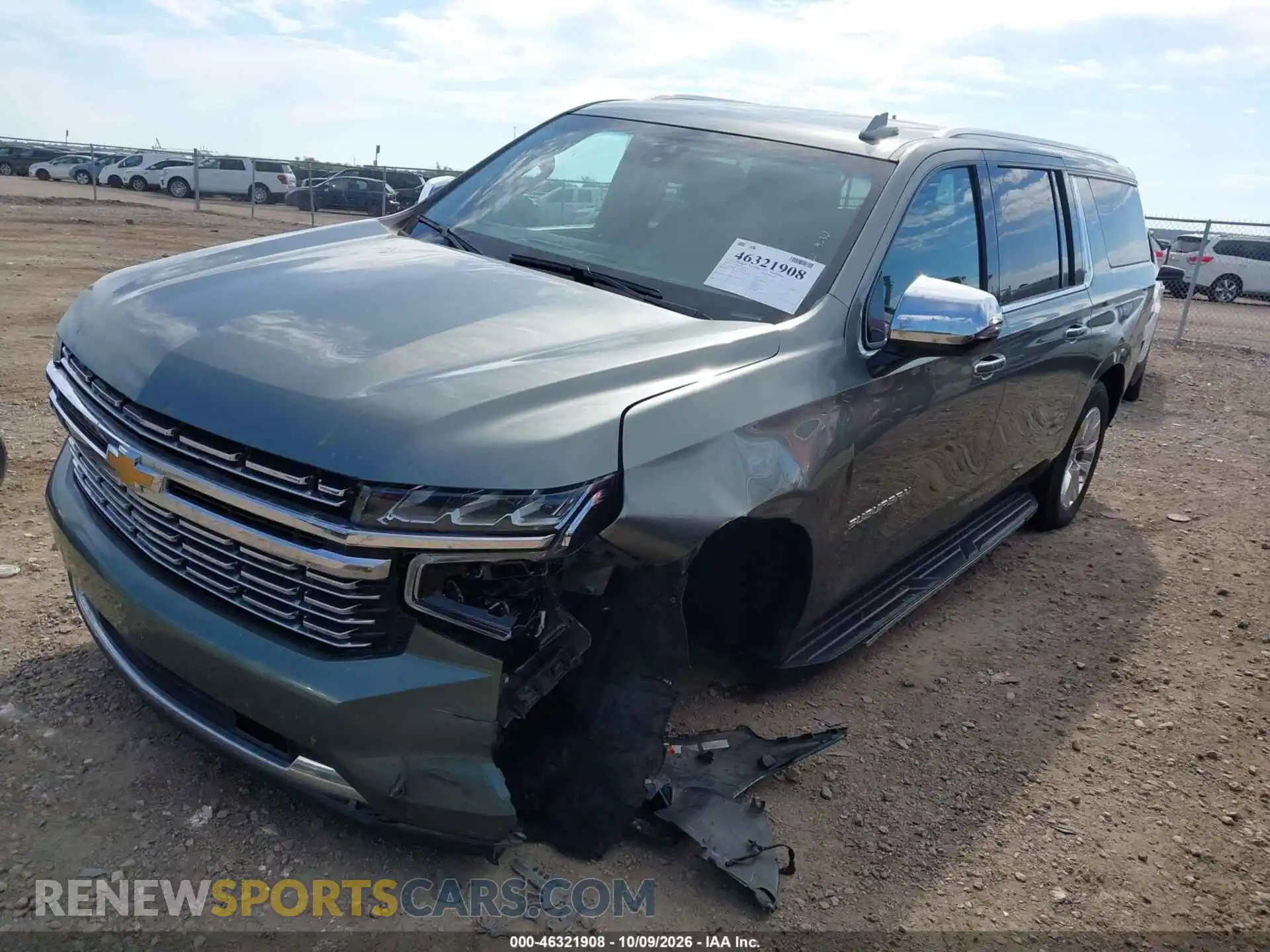 2 Фотография поврежденного автомобиля 1GNSCFKD9PR422588 CHEVROLET SUBURBAN 2023
