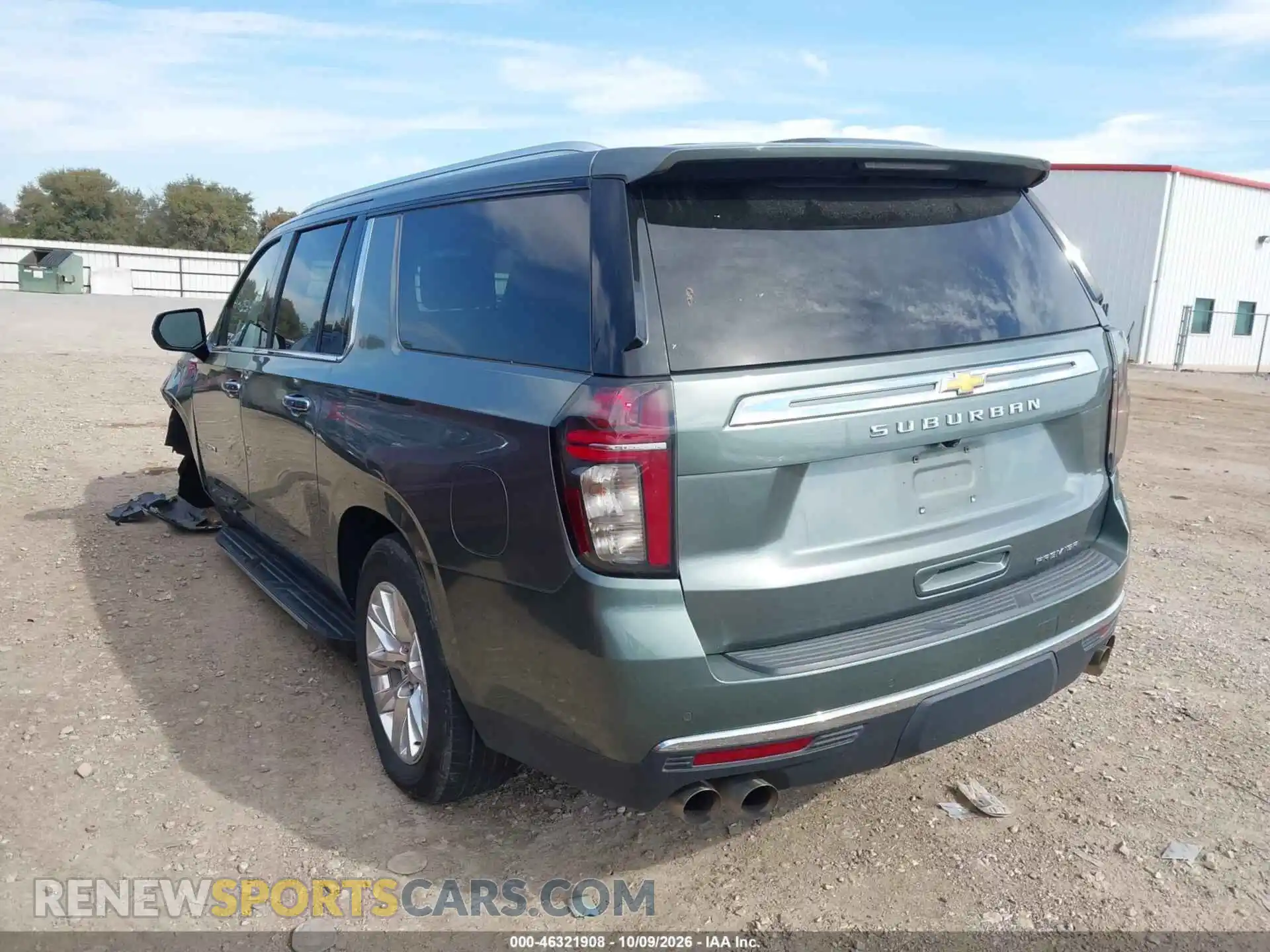 3 Фотография поврежденного автомобиля 1GNSCFKD9PR422588 CHEVROLET SUBURBAN 2023