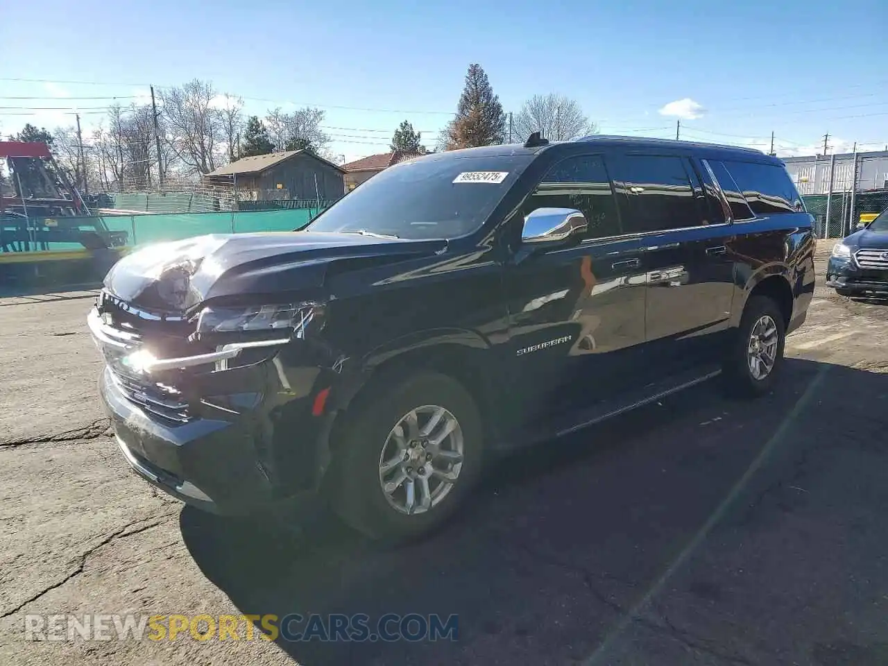1 Photograph of a damaged car 1GNSCFKDXPR132666 CHEVROLET SUBURBAN 2023