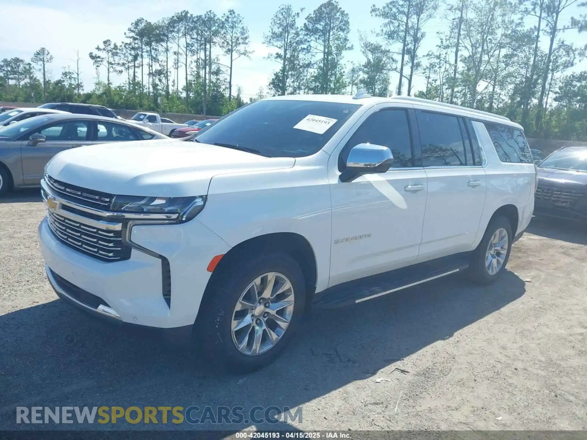 2 Photograph of a damaged car 1GNSCFKDXPR371053 CHEVROLET SUBURBAN 2023