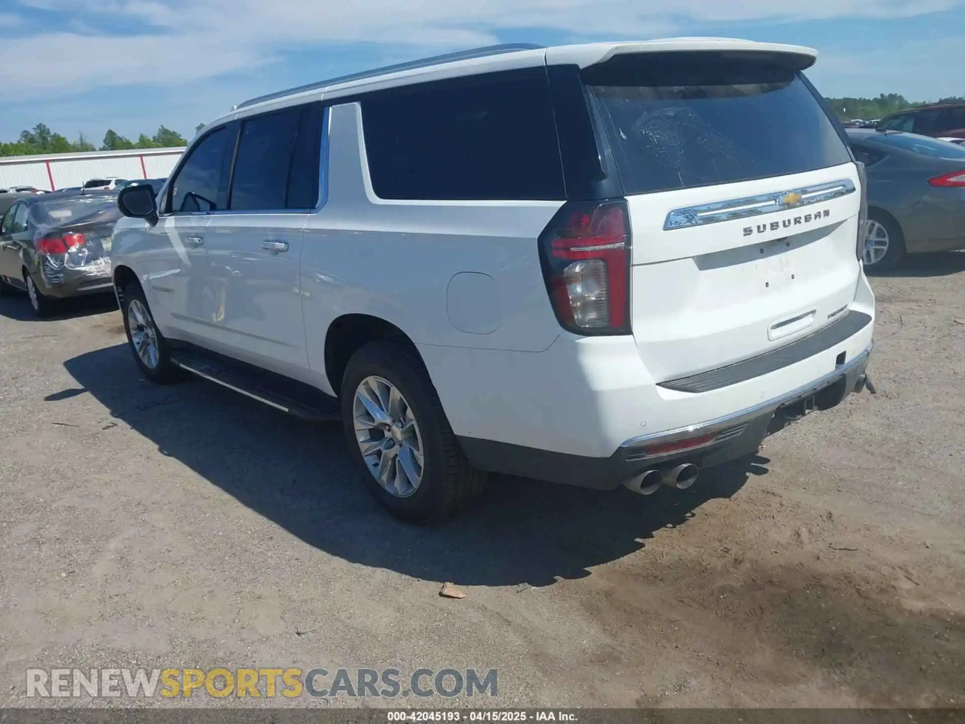3 Photograph of a damaged car 1GNSCFKDXPR371053 CHEVROLET SUBURBAN 2023
