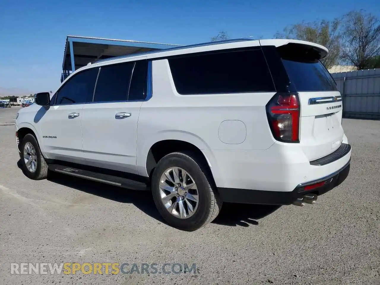 2 Photograph of a damaged car 1GNSCFKDXPR454773 CHEVROLET SUBURBAN 2023