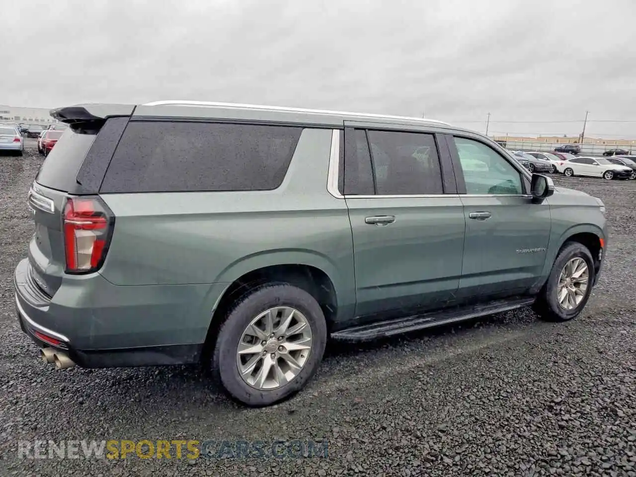 3 Photograph of a damaged car 1GNSCFKDXPR461495 CHEVROLET SUBURBAN 2023