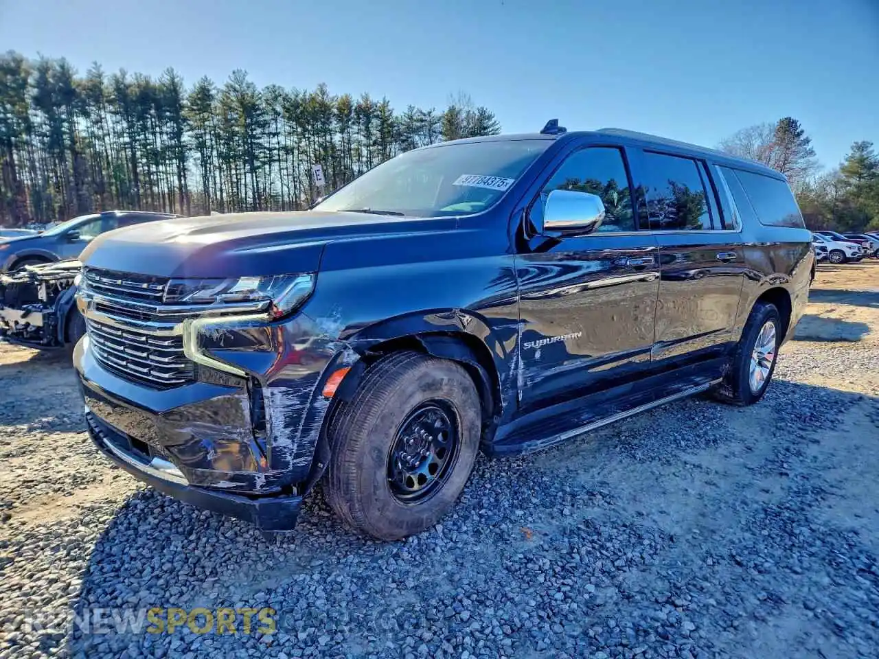 1 Фотография поврежденного автомобиля 1GNSCFKDXPR478815 CHEVROLET SUBURBAN 2023