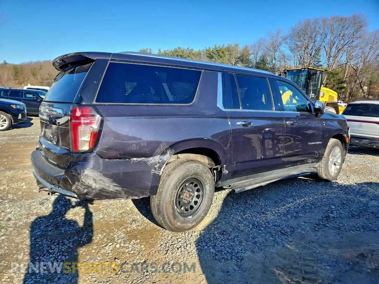 3 Фотография поврежденного автомобиля 1GNSCFKDXPR478815 CHEVROLET SUBURBAN 2023
