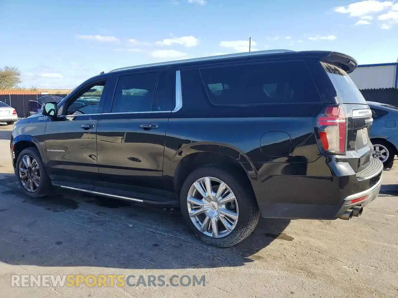 2 Photograph of a damaged car 1GNSCGKL9PR290932 CHEVROLET SUBURBAN 2023