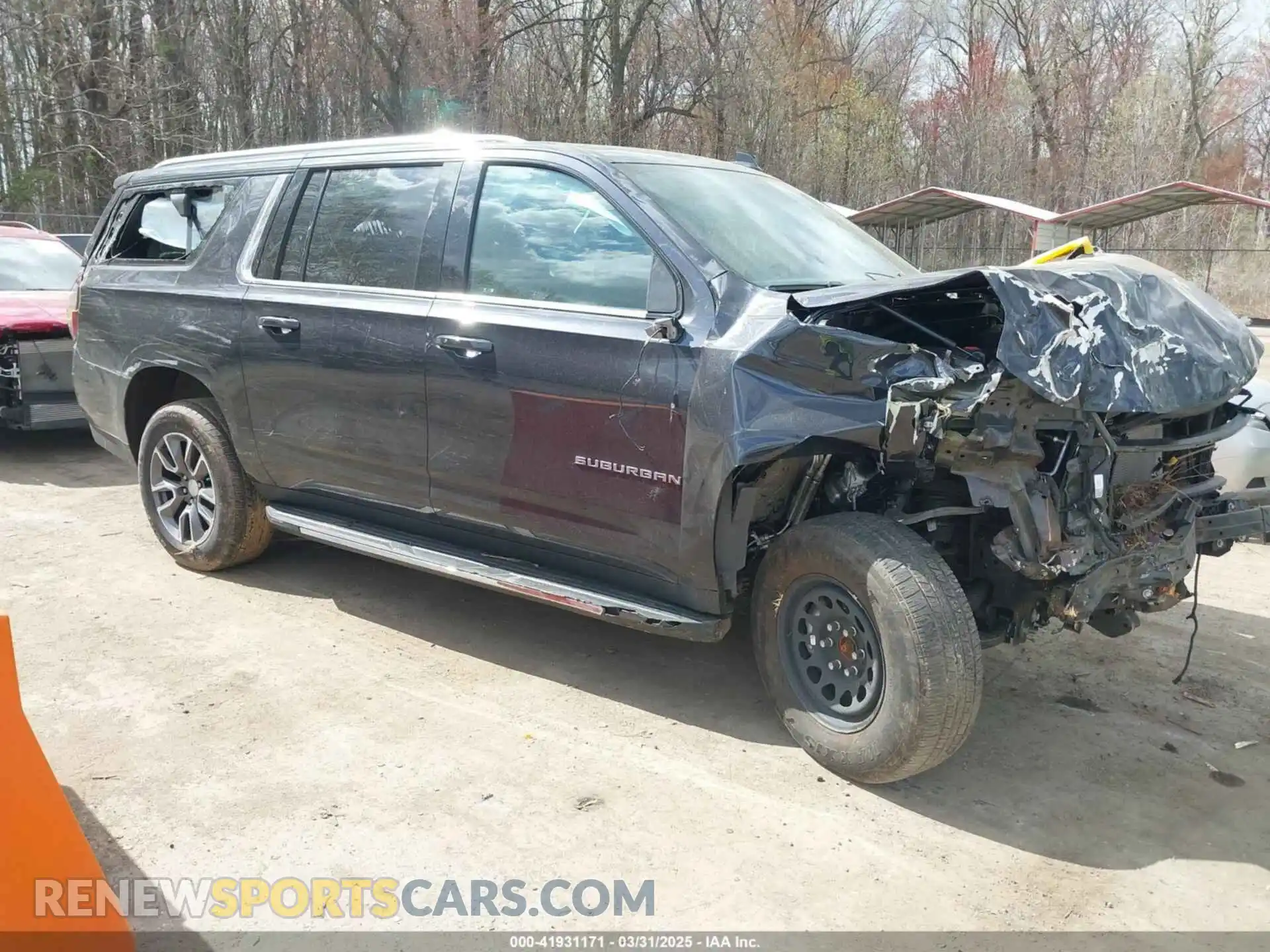 1 Photograph of a damaged car 1GNSKBKDXPR210553 CHEVROLET SUBURBAN 2023