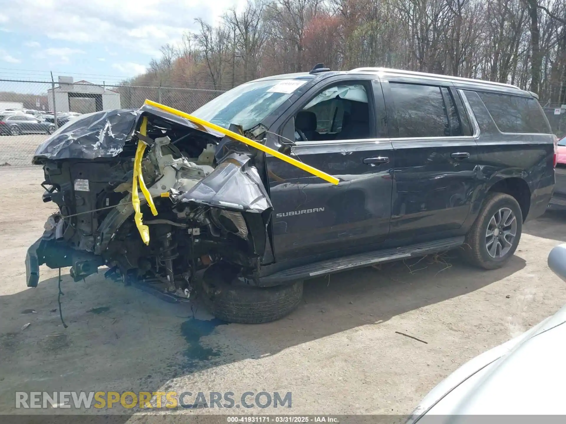 2 Photograph of a damaged car 1GNSKBKDXPR210553 CHEVROLET SUBURBAN 2023
