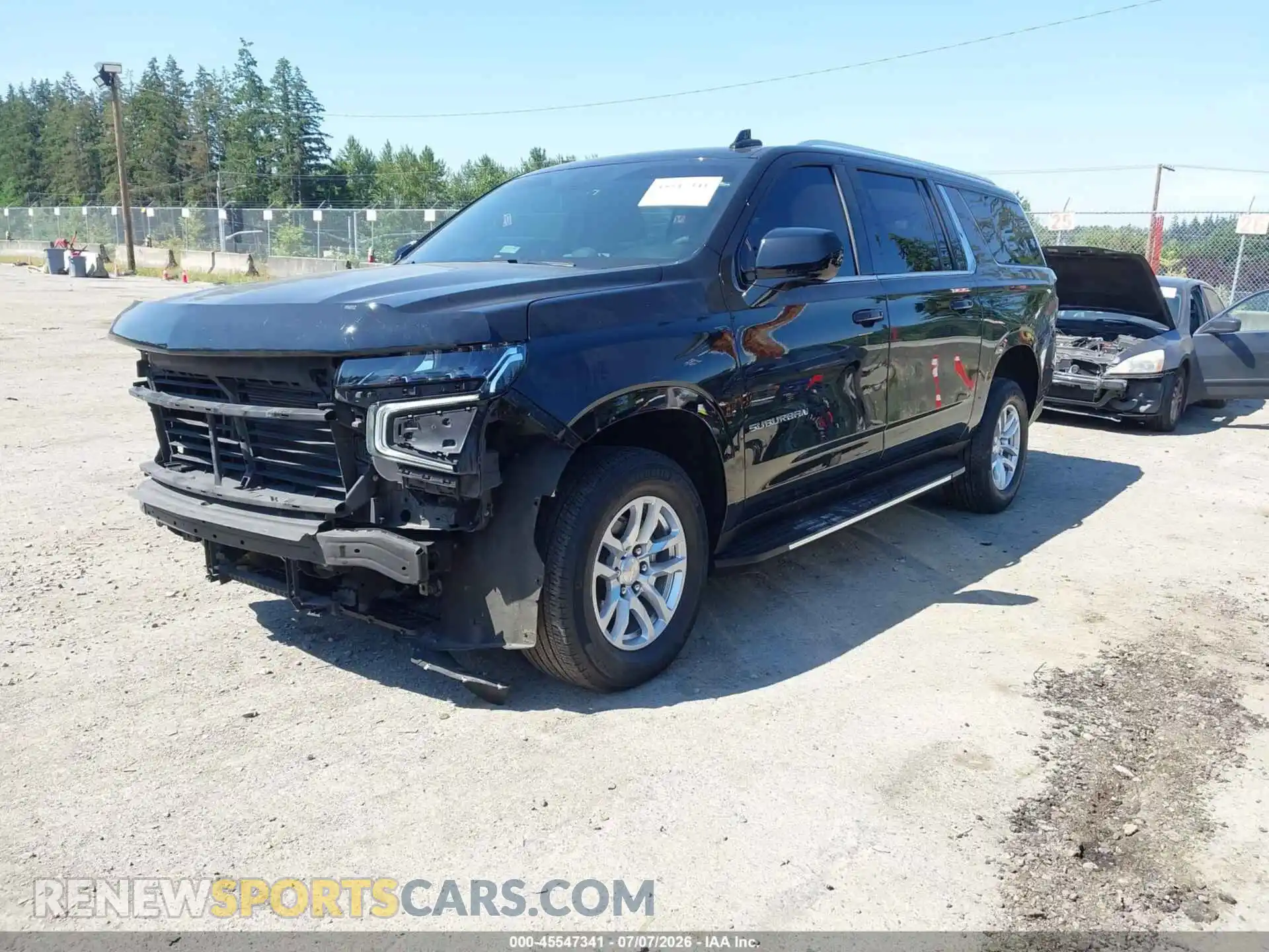 2 Photograph of a damaged car 1GNSKBKDXRR192512 CHEVROLET SUBURBAN 2024