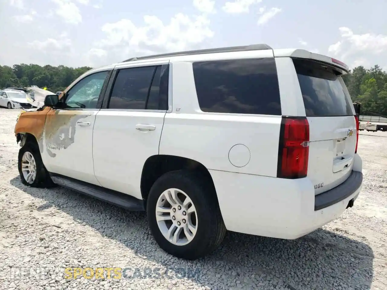 2 Photograph of a damaged car 1GNSCBKC3LR212630 CHEVROLET TAHOE 2020