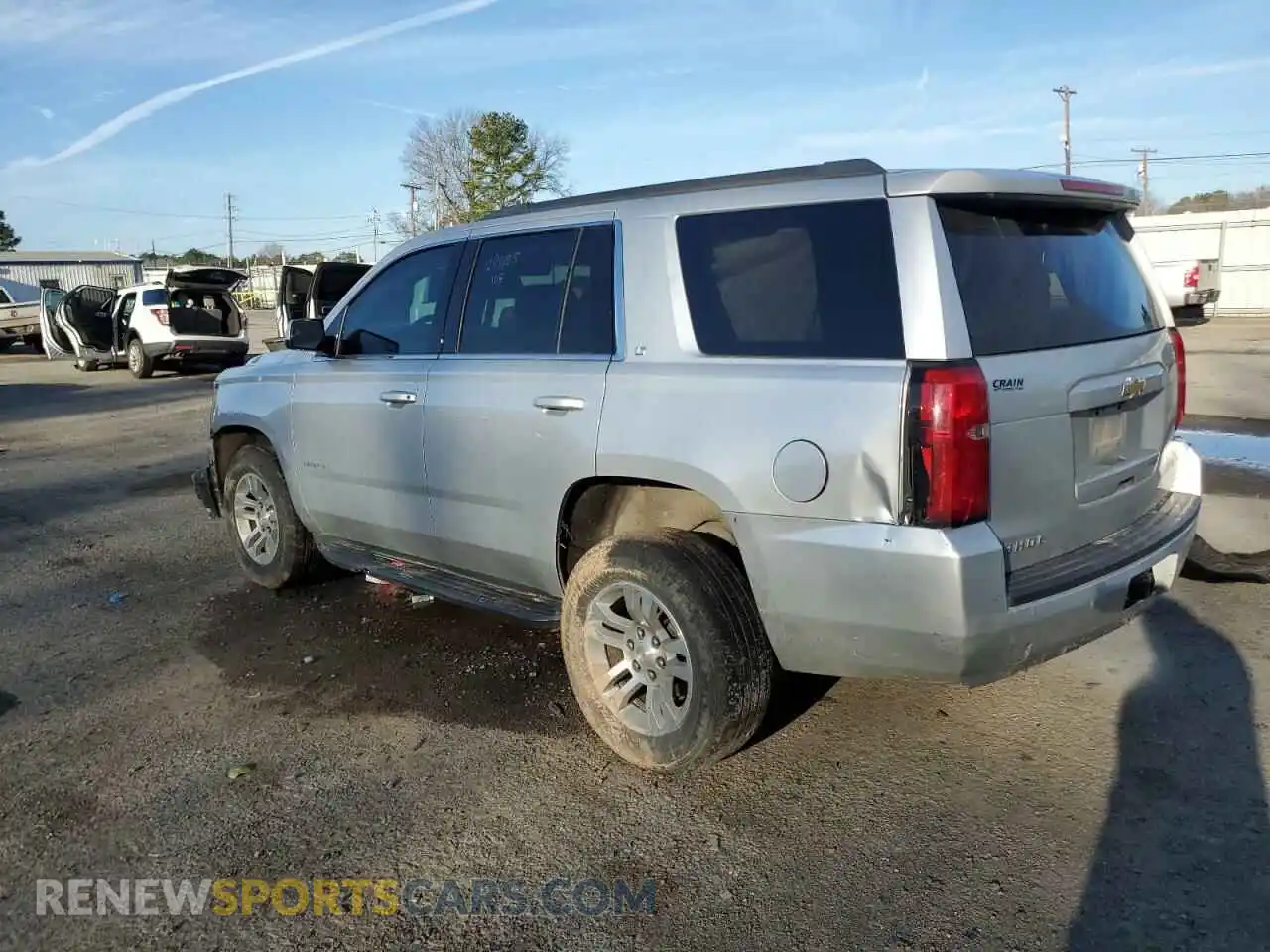 2 Photograph of a damaged car 1GNSCBKC7LR163920 CHEVROLET TAHOE 2020