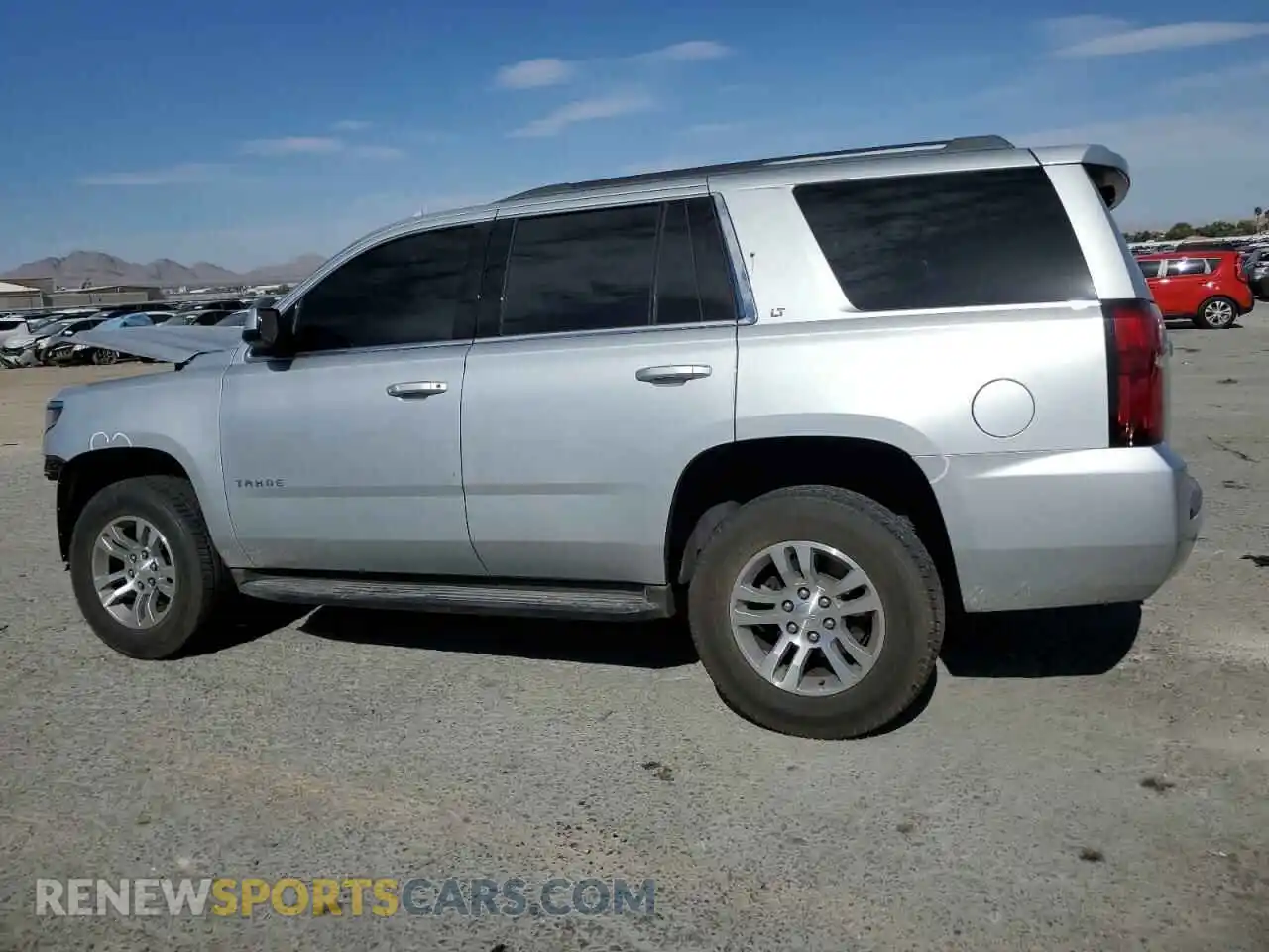 2 Photograph of a damaged car 1GNSKBKC2LR161480 CHEVROLET TAHOE 2020