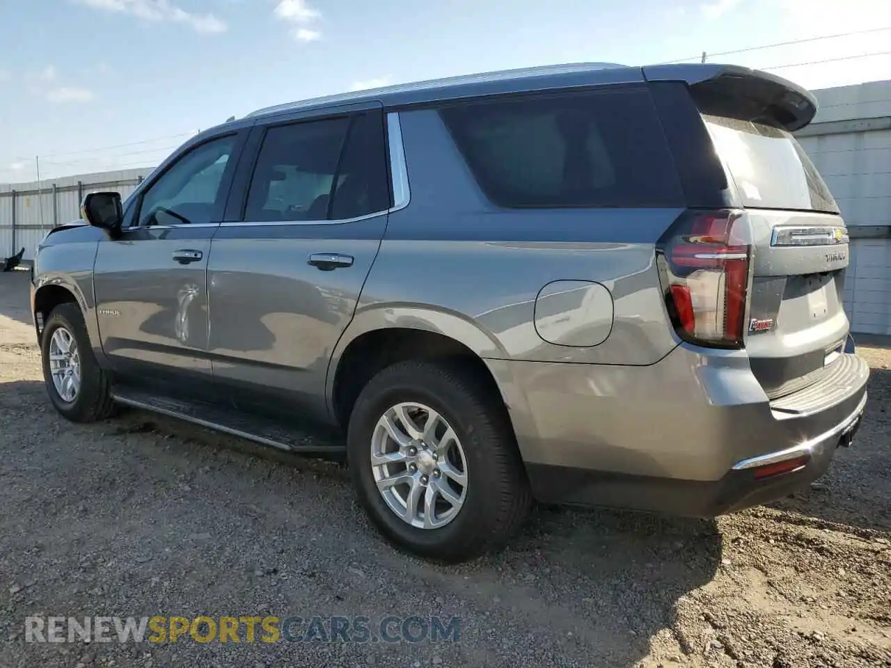 2 Photograph of a damaged car 1GNSCMKD8MR454528 CHEVROLET TAHOE 2021