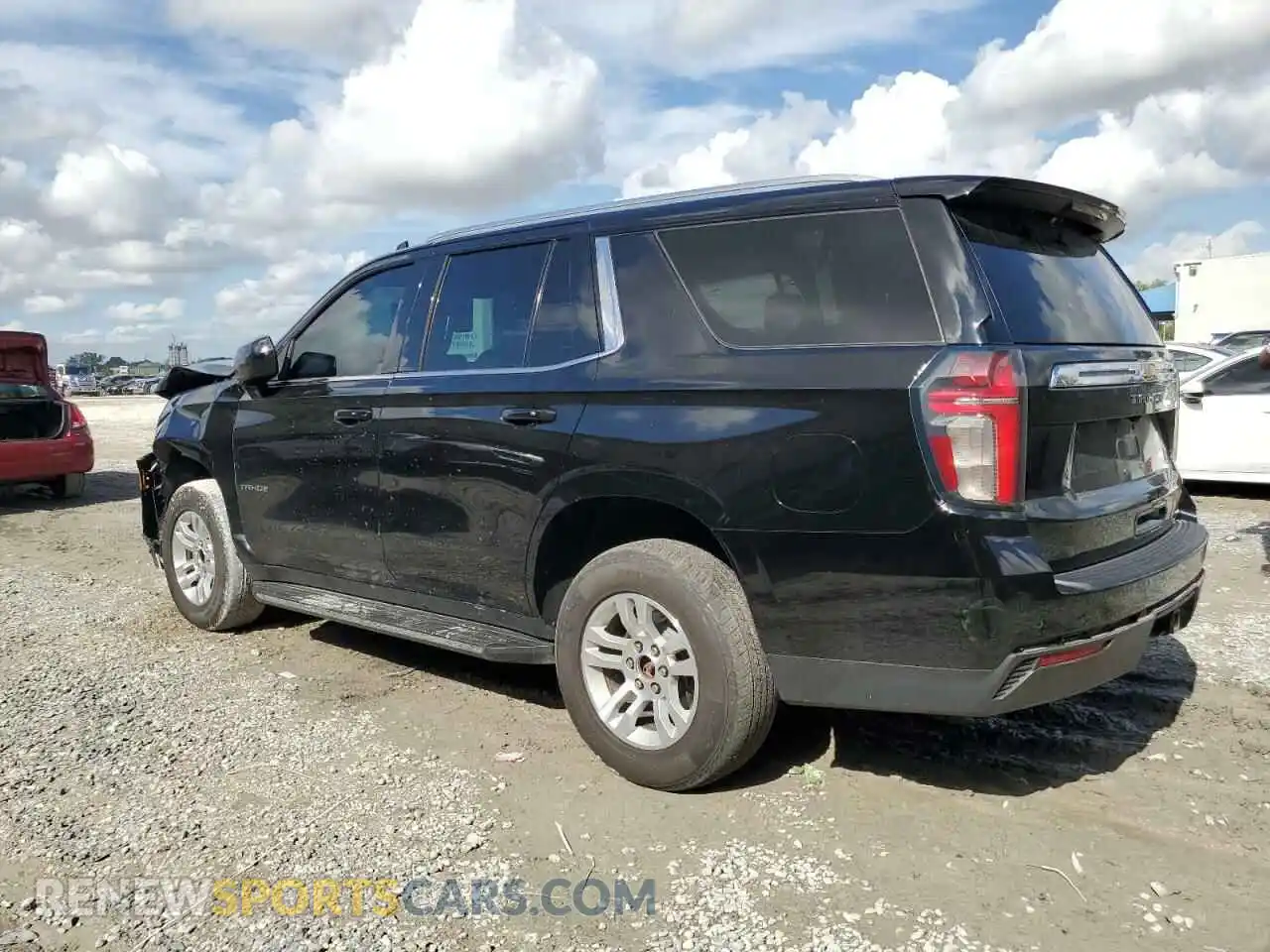 2 Photograph of a damaged car 1GNSCMKDXMR311046 CHEVROLET TAHOE 2021