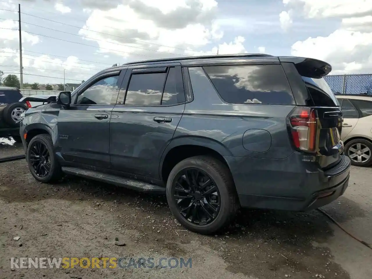 2 Photograph of a damaged car 1GNSCNKD5MR110516 CHEVROLET TAHOE 2021