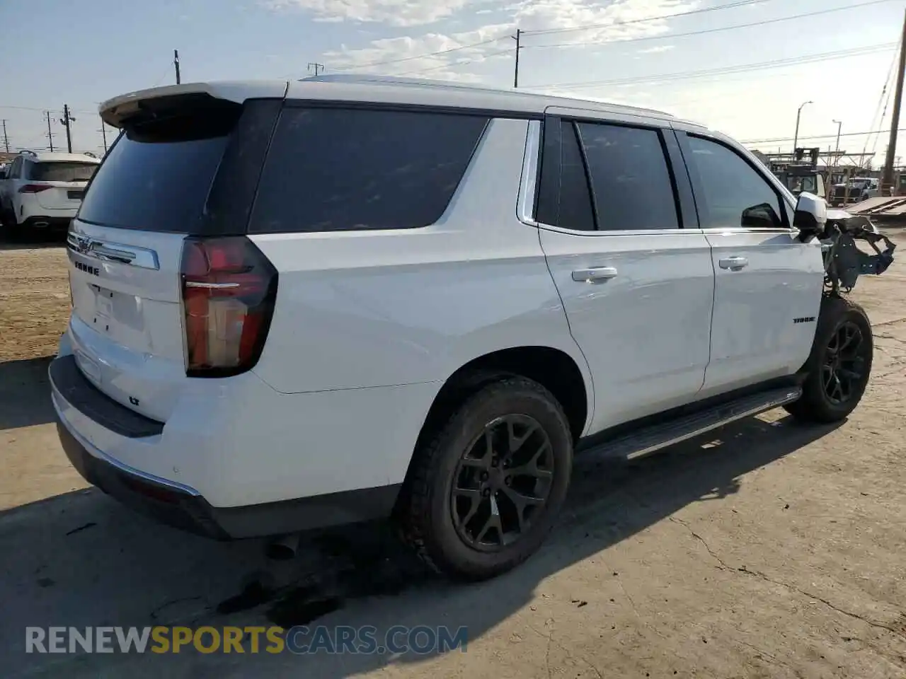 3 Photograph of a damaged car 1GNSCNKD7MR103115 CHEVROLET TAHOE 2021