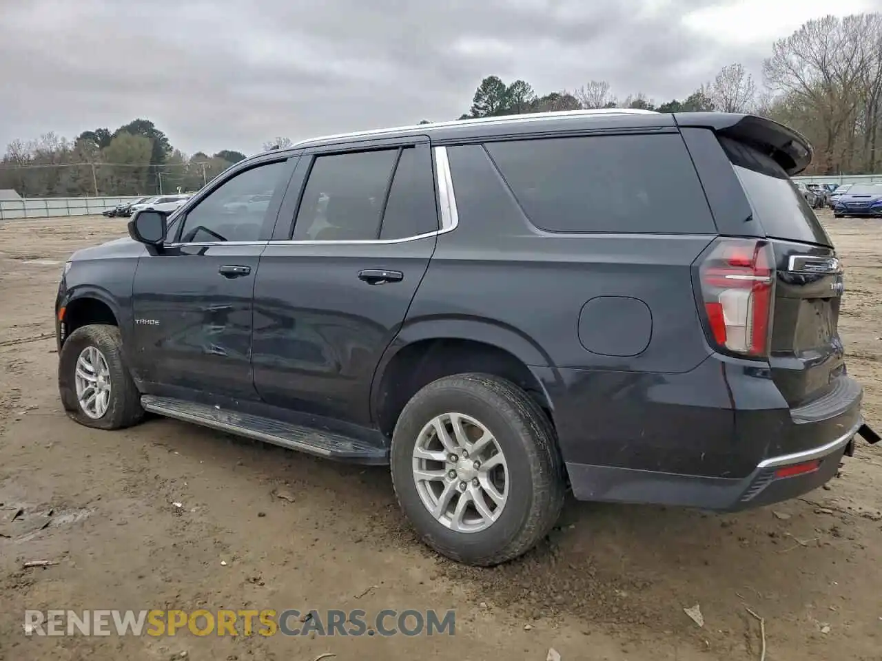 2 Photograph of a damaged car 1GNSCNKD8MR248213 CHEVROLET TAHOE 2021
