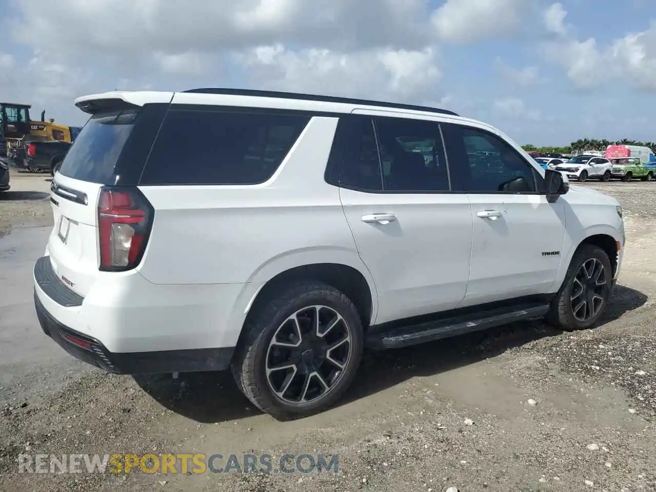 3 Photograph of a damaged car 1GNSCRKD3MR343124 CHEVROLET TAHOE 2021