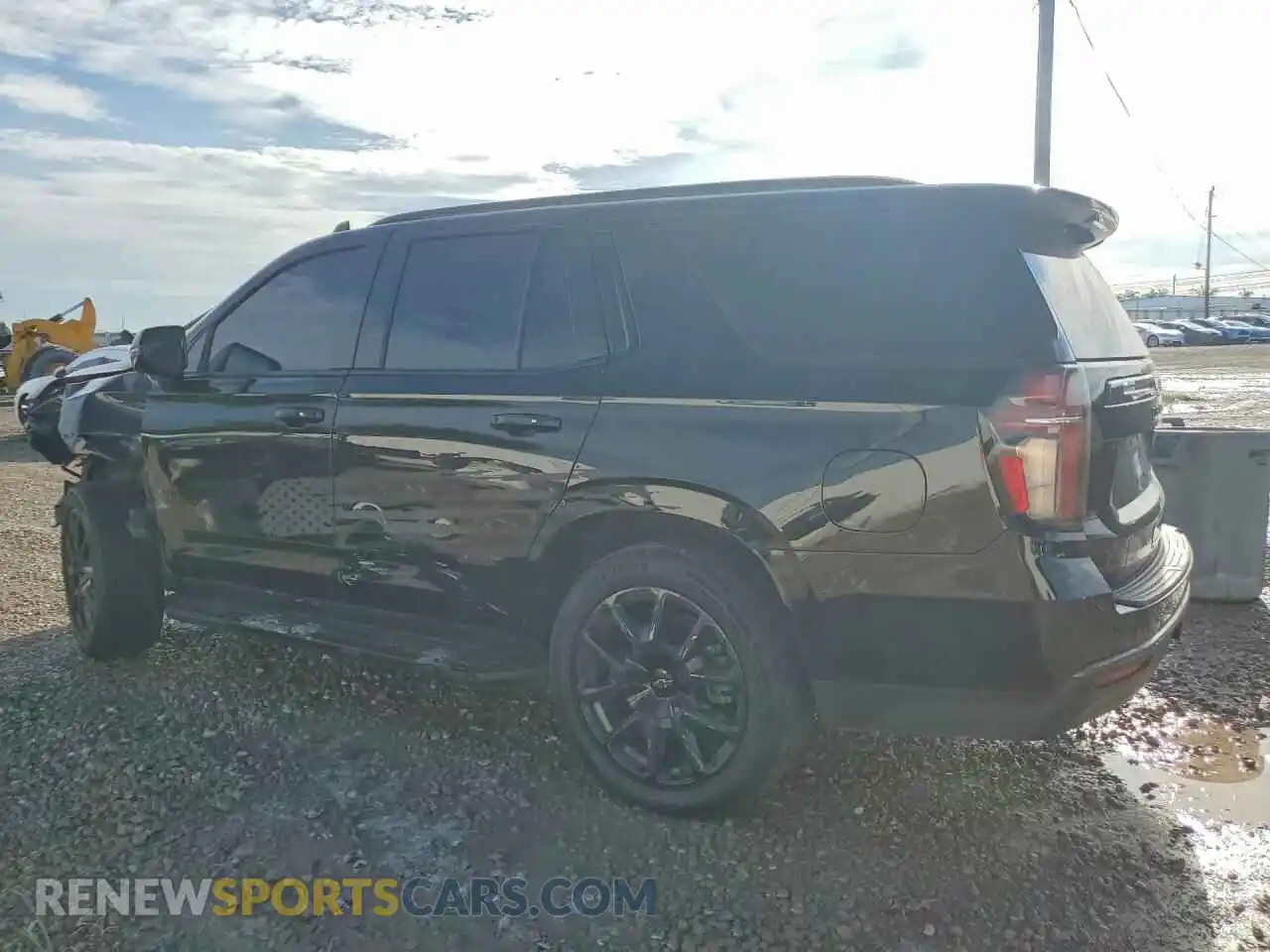 2 Photograph of a damaged car 1GNSCRKD7MR209927 CHEVROLET TAHOE 2021