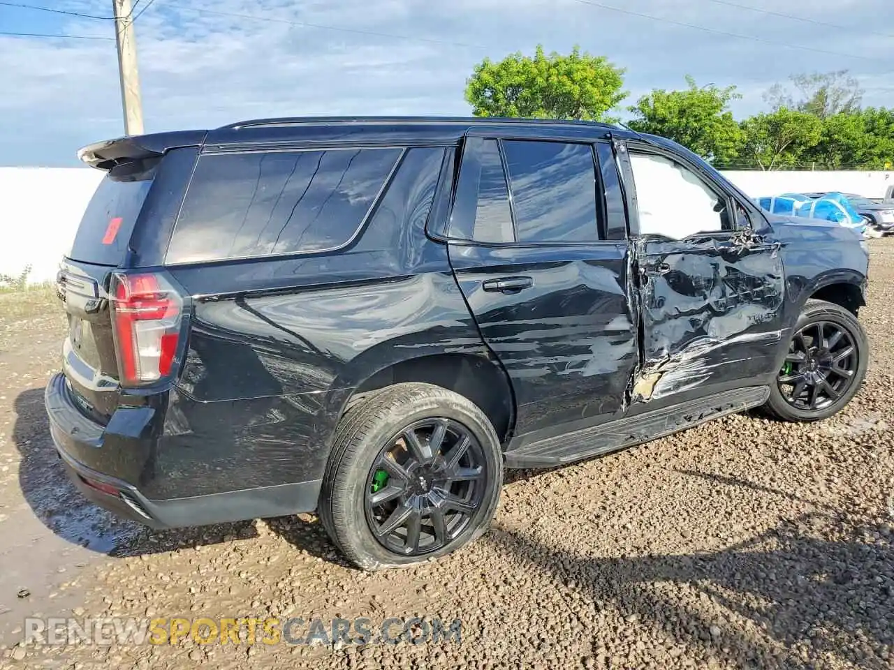 3 Photograph of a damaged car 1GNSCRKD7MR209927 CHEVROLET TAHOE 2021